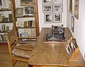 Deutsch: Hesse's Schreibtisch im Museum in Gaienhofen English: Hesse's Desk at Museum Gaienhofen