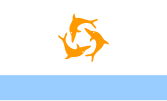 Flag of Republic of Anguilla (de facto independent 1967–1969)