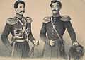 Georgian Prince Iakob Chavchavadze and Prince Bagrationi-Mukhraneli