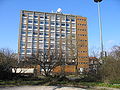 University, Bauingenieurgebäude, picture shot from the tram station 2005/Jan/14