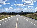 BR-122 Highway in Quixadá.