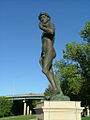 David bronze reproduction, Sioux Falls, SD, USA