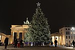 Thumbnail for File:Christmas Hanukkah decoration Pariser Platz 2020-12-11 14.jpg