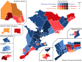 Ontario general election 1999 - Winning party vote by riding (🚩co-authored by Mr.Election)