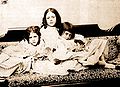 Alice Liddell (right) with her sisters