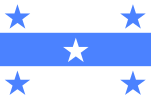 Flag of the Kingdom of Mangareva (independent until 1881)