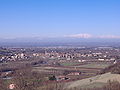 Volpedo with Monte Rosa