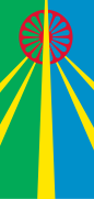 Flag of Šuto Orizari Municipality, Macedonia.svg