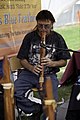 Native American Flute, Buckeye Heritage Festival, Hicksville, Ohio