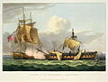 1800 - English: Capture of the French frigate Vengeance by the HMS Seine