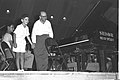 Daniel Barenboim, age 11, with composer Eithan Lustig