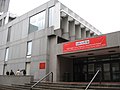 The exterior of Mugar Memorial Library at Boston University