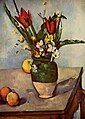 Paul Cézanne, Tulips and apples