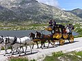 Old St Gotthard post on the pass