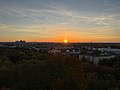 Sonnenuntergang über Berlin