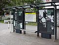 Memorial Bus stop in Berlin