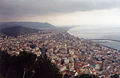 Salerno, viewed from the hills above the city, looking S