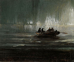 Peder Balke, Oil on canvas