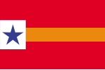 Flag of the Republic of w:Lower California (independent 1853-1854)