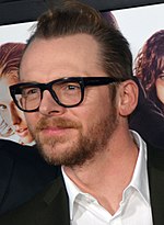 Thumbnail for File:Simon Pegg Premiere of Kill Me Three Times (cropped).jpg