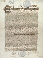 7 juin 1494 - Traité de Tordesillas pour le partage du Nouveau Monde entre l'Espagne et le Portugal.