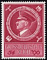 Stamp of Adolf Hitlers birthday