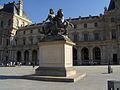 Paris, Palais du Louvre, by Bernini, 1670