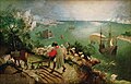 1558 - Pieter Brueghel l'Ancien.- La Chute d'Icare.