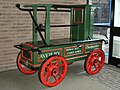 Antique British fire engine