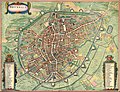 Carte de Bruxelles, 1657 Map of Brussels, 1657