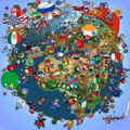 Polandball World War III (2014), by 440Hertz