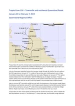 Thumbnail for File:Tropical Low 13U – Townsville and northwest Queensland flood, January 23 to February 7, 2019.pdf