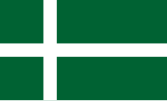 Flag of Barra, in the Outer Hebrides.