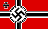 War Flag of NS-Germany (1935–1945), now forbidden in Germany