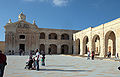 Fort Manoel, square with chapel