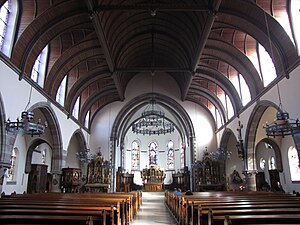 Français : Intérieur de Saint-Joseph