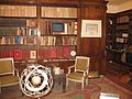 Library in Duino Castle, Italy