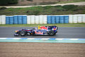 Webber testing at Jerez, February