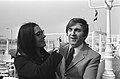 Nana Mouskouri and her husband George Petsilas, 1971