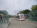 An AnsaldoBreda Sirio tram