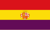 Flag of Second Spanish Republic (existed 1931–1939)