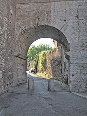 Porta Caelimontana, near Colosseum