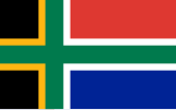 Nordic cross flag of South Africa (unoffical)