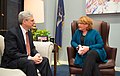 April 7, 2016: US Senator Heidi Heitkamp meets with Supreme Court nominee Merrick Garland