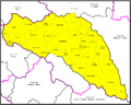 Map of Diocese of Avezzano