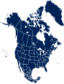 State recognition of same-sex relationships in North America (from Mexico north)