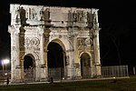Thumbnail for File:Arch of Constantine at night 02.jpg