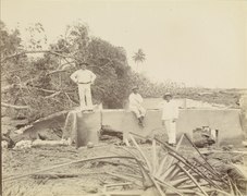 ETH-BIB-Friedlaender-Samoa, Sawaii- Das durch die Lava zerstörte Haus Ch. Bartleys in Lealatele, 1907-Hs 0625a-0003-090.tif