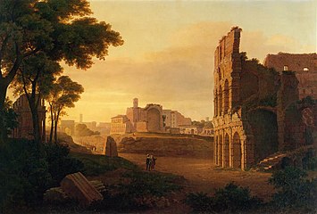 Rudolf Wiegmann: Forum romanum, 1835