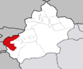 Kizilsu (克孜勒苏) Kirgiz Autonomous Prefecture